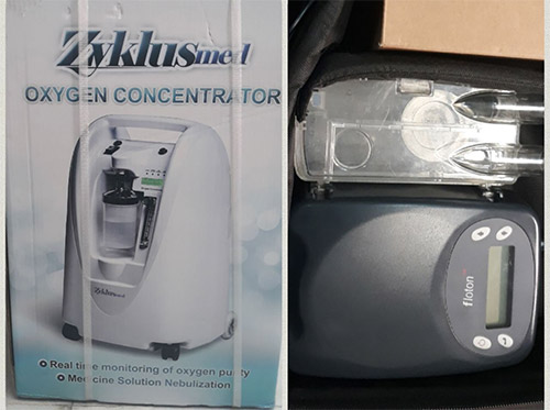 اهدا یک دستگاه بای‌پپ و از طرف دکتر نیما نورالهی یک دستگاه اکسیژن ساز به بیمارستان روحانی